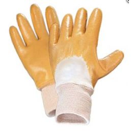 Rękawice ochronne nitrylowe żółte 440Y